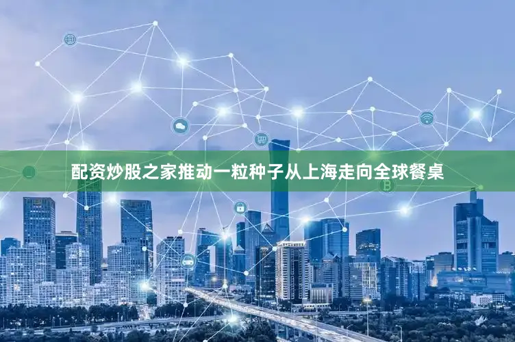 配资炒股之家推动一粒种子从上海走向全球餐桌